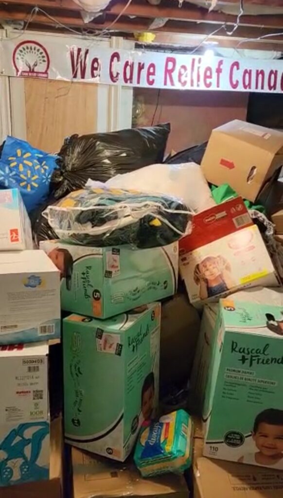 Collection Drive Items For Turkey and Syria Earthquake