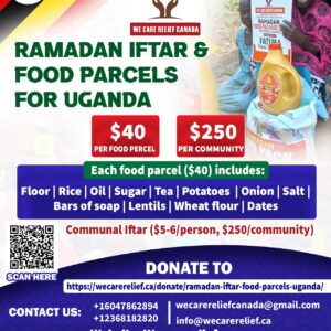 Ramadan Iftars & Food Parcels for Uganda