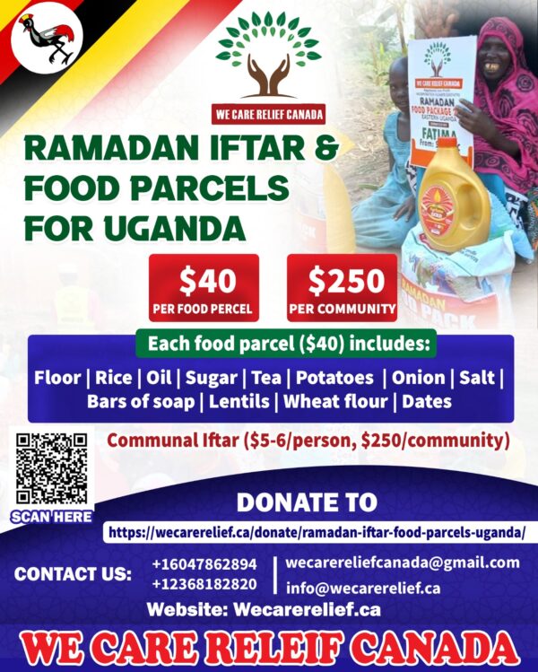 Ramadan Iftars & Food Parcels for Uganda