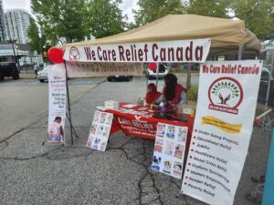 Booth at Surrey Fest Event