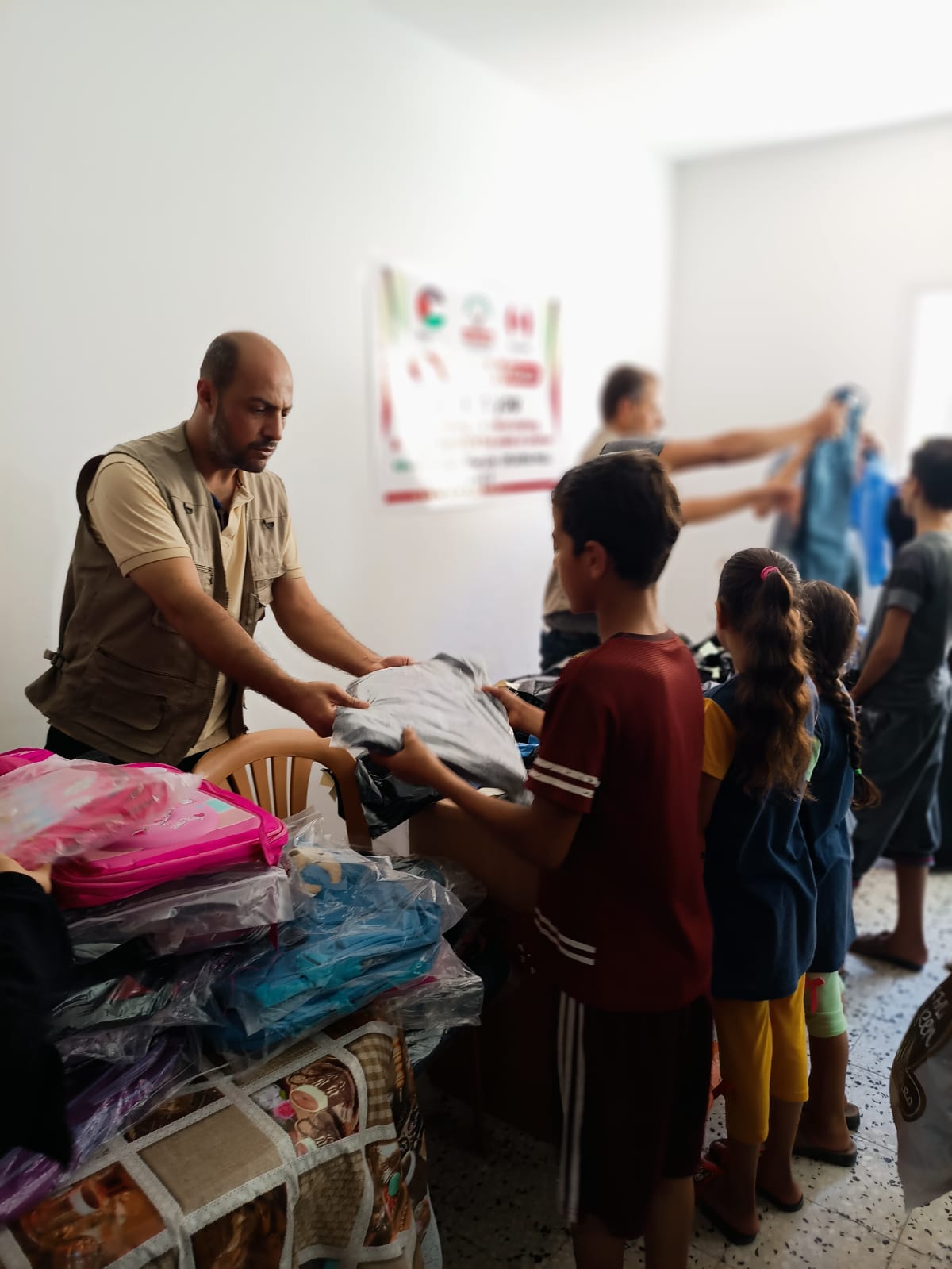 Uniforms and Backpacks Distributed to Orphans and Children in Gaza IMG 20230824 WA0017