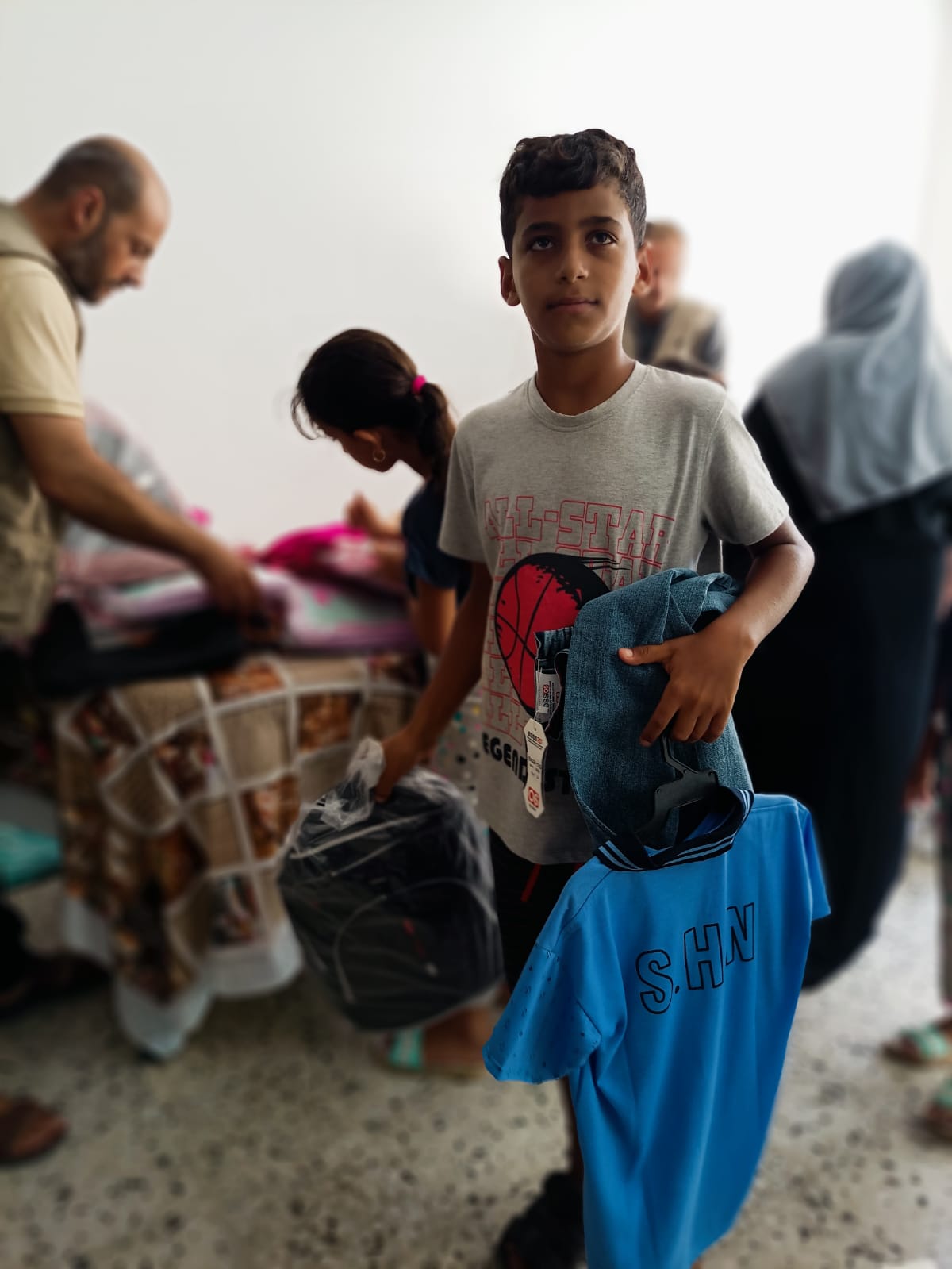 Uniforms and Backpacks Distributed to Orphans and Children in Gaza IMG 20230824 WA0042