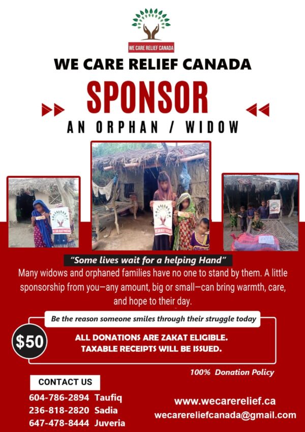 Orphan Widow Sponsorship