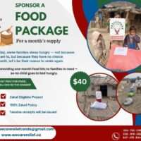 sponsor a monthly food package