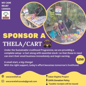 sponsor a thela cart
